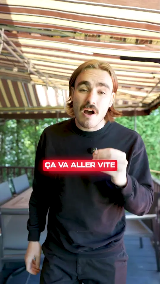 Ça va aller vite