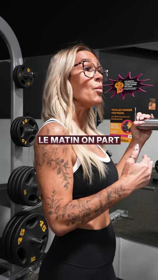 Le matin, on part fort